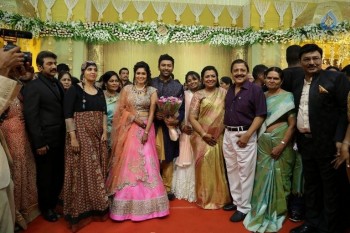 Shanthnu and Keerthi Wedding Reception Photos - 122 of 126