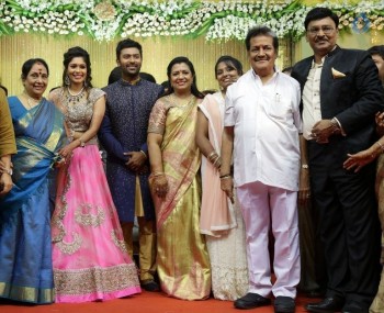 Shanthnu and Keerthi Wedding Reception Photos - 124 of 126
