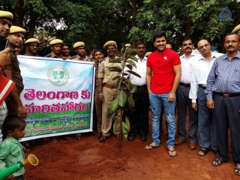 Sharwanand Participated in Haritha Haram - 2 of 4