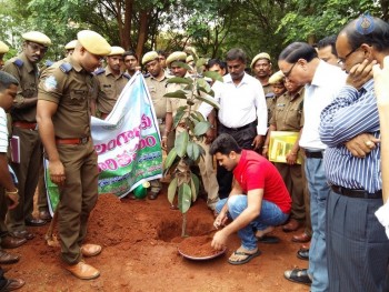 Sharwanand Participated in Haritha Haram - 4 of 4