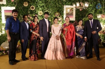Sreeja and Kalyan Wedding Reception 5 - 8 of 32