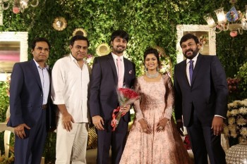 Sreeja and Kalyan Wedding Reception 5 - 20 of 32