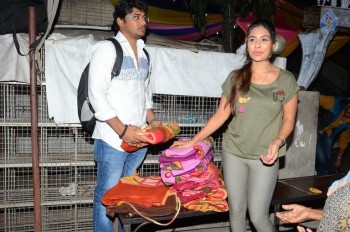 Sri Reddy Distributes Blankets for Orphans - 23 of 40