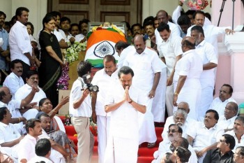 Tamil Nadu CM Jayalalithaa Final Journey Photos - 97 of 147
