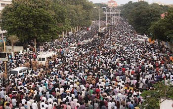 Tamil Nadu CM Jayalalithaa Final Journey Photos - 138 of 147