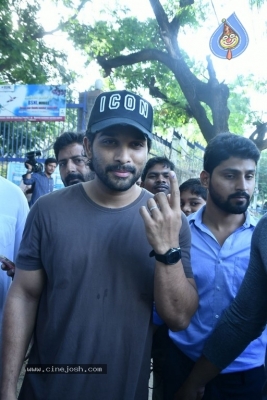 Tollywood Celebrities Cast Their Vote - 44 of 61