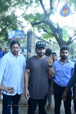 Tollywood Celebrities Cast Their Vote - 49 of 61