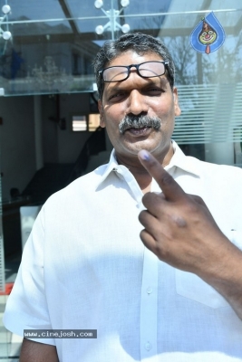 Tollywood Celebrities Cast Their Vote - 61 of 61