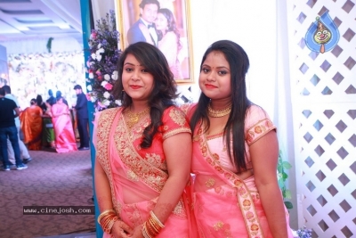 Uday Bhargav And Naga Sabitha Wedding Reception Photos - 6 of 42
