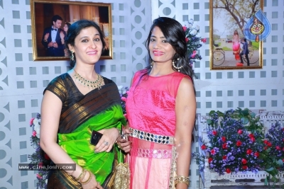 Uday Bhargav And Naga Sabitha Wedding Reception Photos - 34 of 42