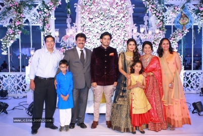 Uday Bhargav And Naga Sabitha Wedding Reception Photos - 41 of 42
