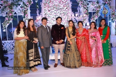 Uday Bhargav And Naga Sabitha Wedding Reception Photos - 42 of 42