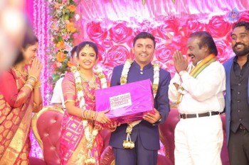 Vagai Chandrasekar Daughter Wedding Reception - 60 of 73