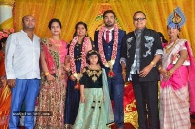 Vasu Vikram Daughter Sandhiya Wedding Reception Stills - 24 of 32