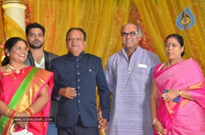 Vasu Vikram Daughter Sandhiya Wedding Reception Stills - 27 of 32
