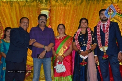 Vasu Vikram Daughter Sandhiya Wedding Reception Stills - 30 of 32