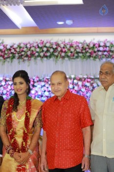 Jayalakshmi and Vinay Kumar Chowdhary Wedding Reception - 5 of 37