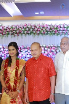 Jayalakshmi and Vinay Kumar Chowdhary Wedding Reception - 6 of 37