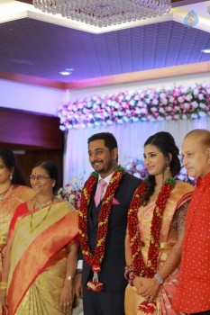 Jayalakshmi and Vinay Kumar Chowdhary Wedding Reception - 8 of 37