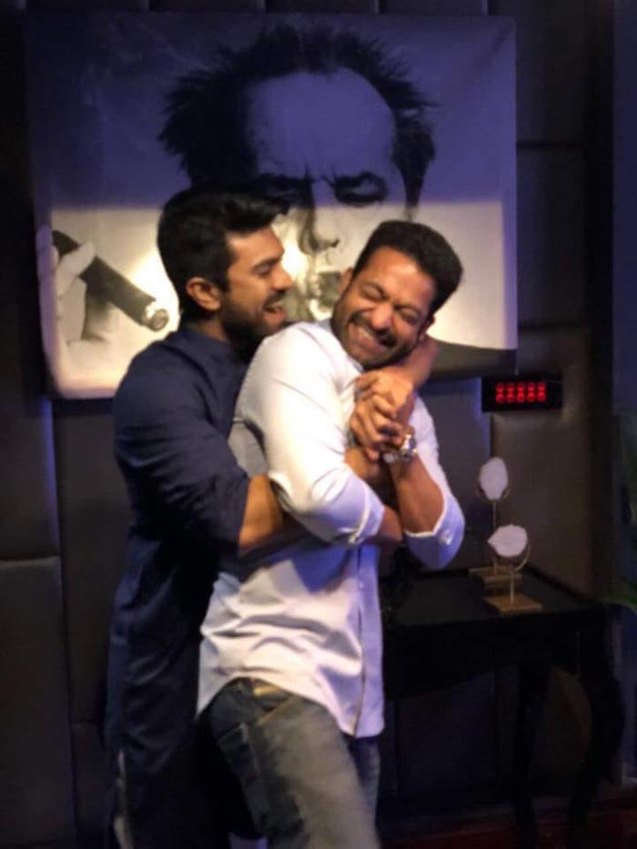 Pic Talk: NTR, Charan Amazing Bonding