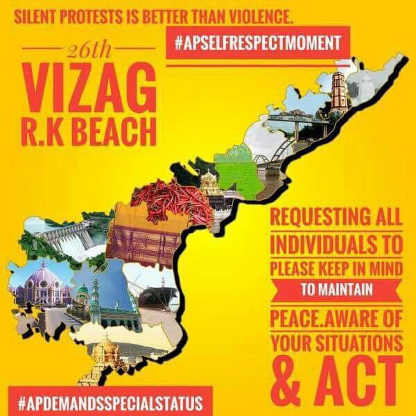 Image result for vizag protests special status