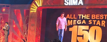 Telugu & Kannada Celebs Selfie with Megastar