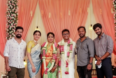 Cinematographer GK Vishnu Wedding Photos - 1 of 3