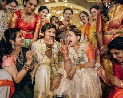 Aadhi Pinisetty - Nikki Galrani Wedding Photos - 1 of 4