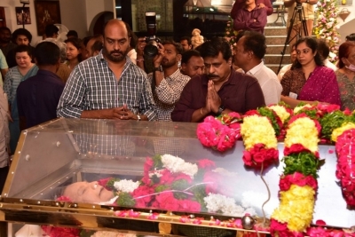 Celebs Pay Condolences to Superstar Krishna 02 - 4 of 113
