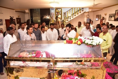 Celebs Pay Condolences to Superstar Krishna  - 11 of 111