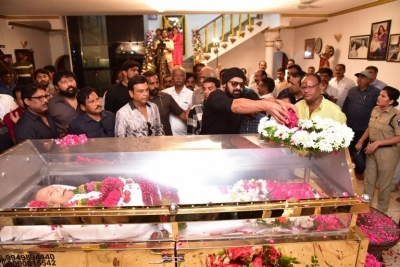 Celebs Pay Condolences to Superstar Krishna  - 19 of 111