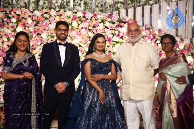 Neelima Guna & Ravi Prakhya Wedding Reception - 10 of 29