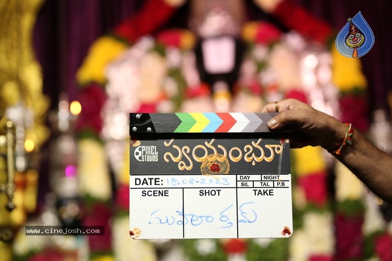 Swayambhu Movie Launched  - 8 / 11 photos