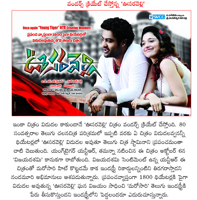 oosaravelli movie,jr ntr,surendar reddy,tamanna,oosaravelli movie records,oosaravelli movie wonders,oosaravelli movie review,oosaravelli movie report,oosaravelli telugu movie,jr ntr oosaravelli movie,tamanna with jr ntr,young tiger