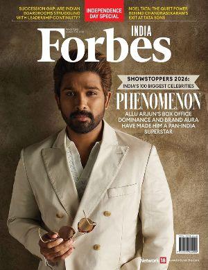 Allu Arjun Graces Forbes 2026 Cover