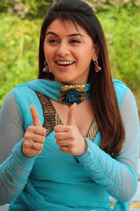 Hansika targeting Namitha's body size.