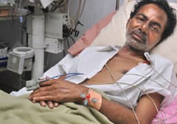 KCR's condition turning too critical.