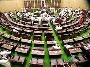 House rocked by T slogans, suspensions on Budget Day