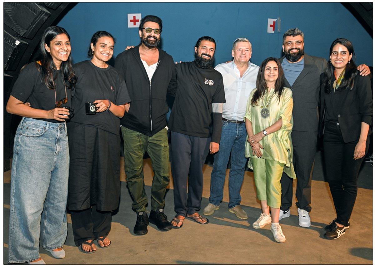 Netflix CEO Ted Sarandos Meets Prabhas