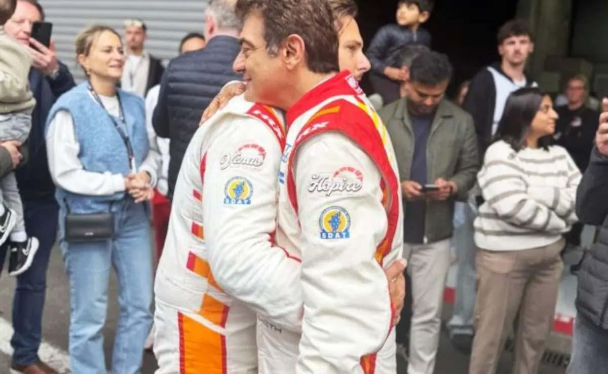 Ajith comes second in Belgium Circuit