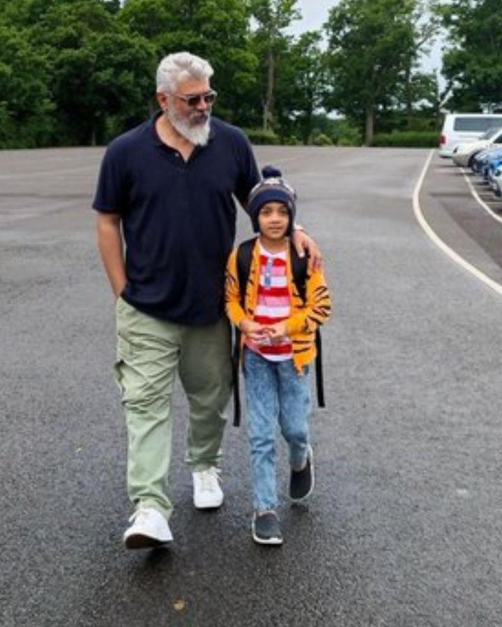 Ajith and Shalini son Aadvik wins three medals