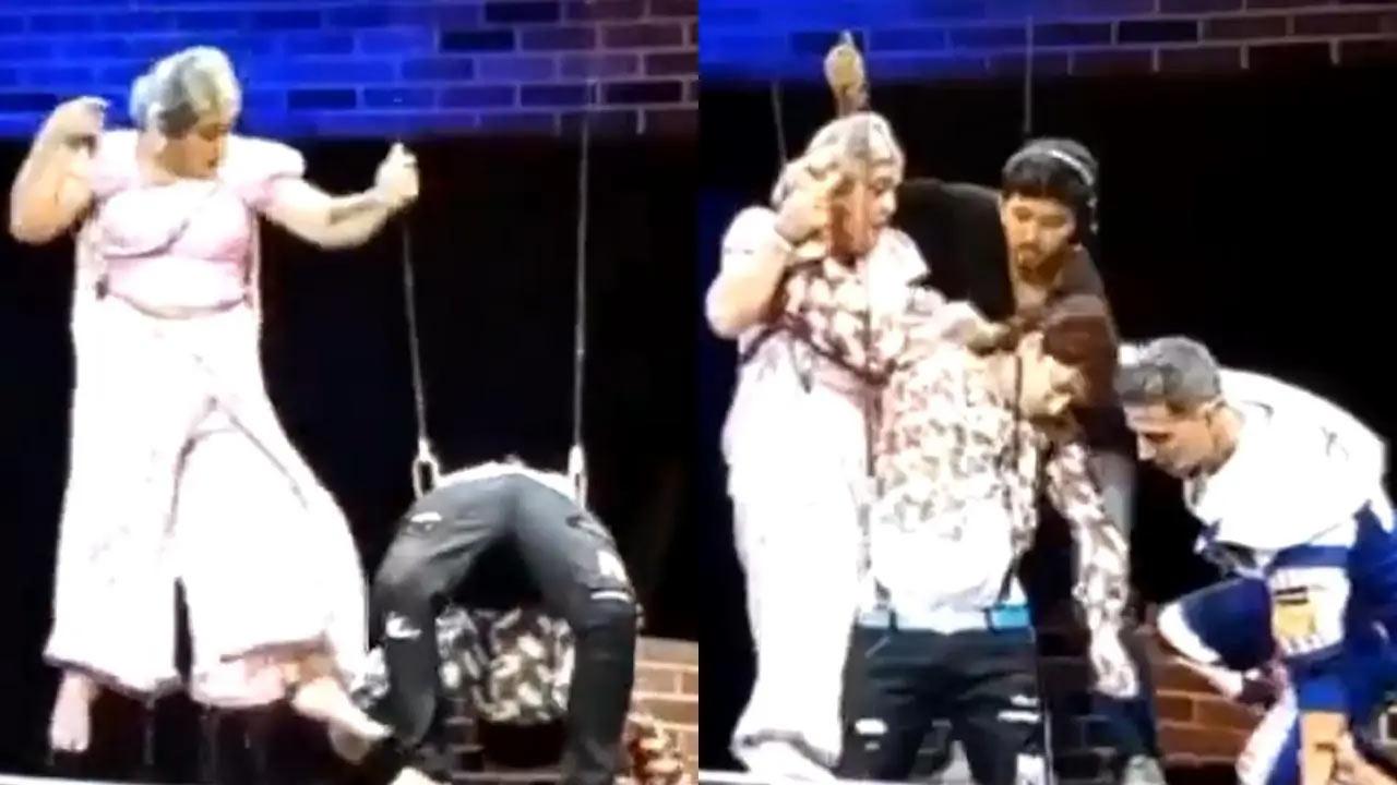 Khiladi Kumar saves life in Kapil Sharma Show