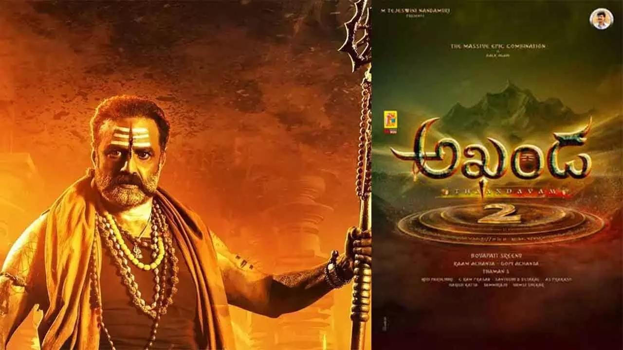 Boyapati shot scenes featuring thousands of Aghoras for Akhanda Thandavam
