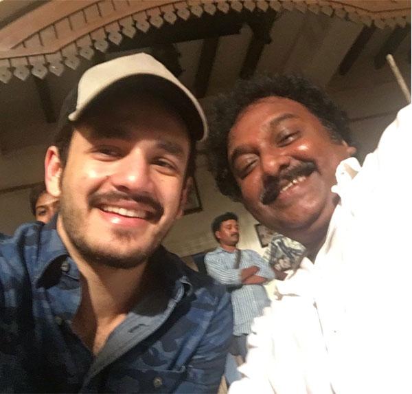 Akhil at Khaidi Number 150