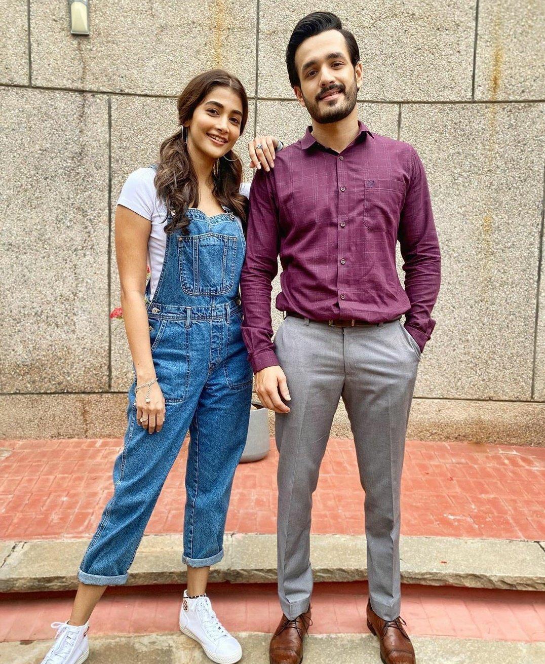 Pic Talk: Akhil And Pooja Make Class Jodi