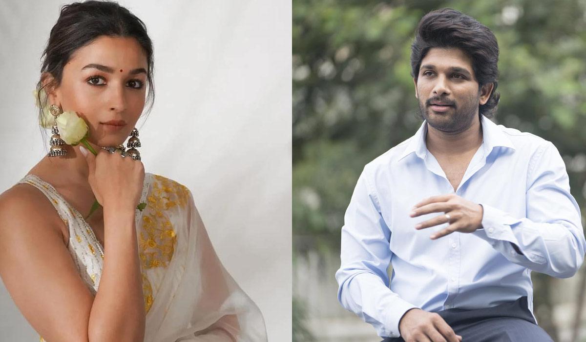 Alia Bhatt inspired by Allu Arjun