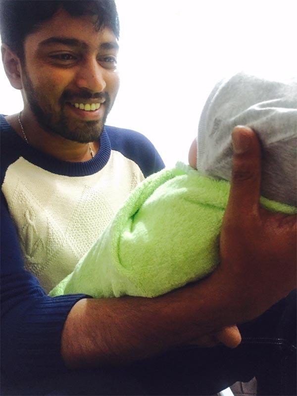 Allari Naresh Becomes Father Naresh!