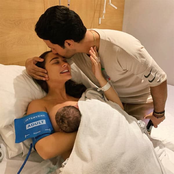 Pic Talk: Actress Feeding Newborn Baby