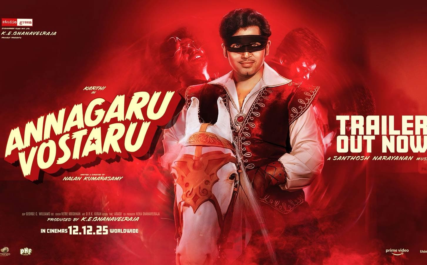 Karthi Annagaru Vostaru Trailer Unveiled
