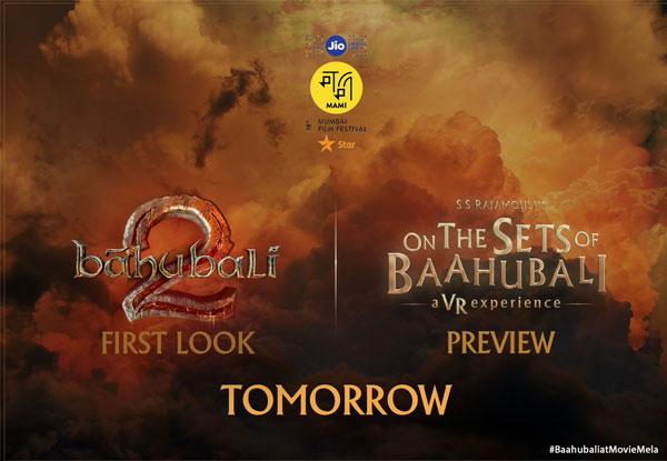 Baahubali 2 Double Bonanza Tomorrow